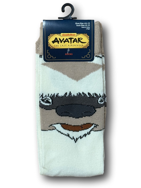 3/$20 Avatar The Last Airbender Funny Novelty Crew Socks - NWT
